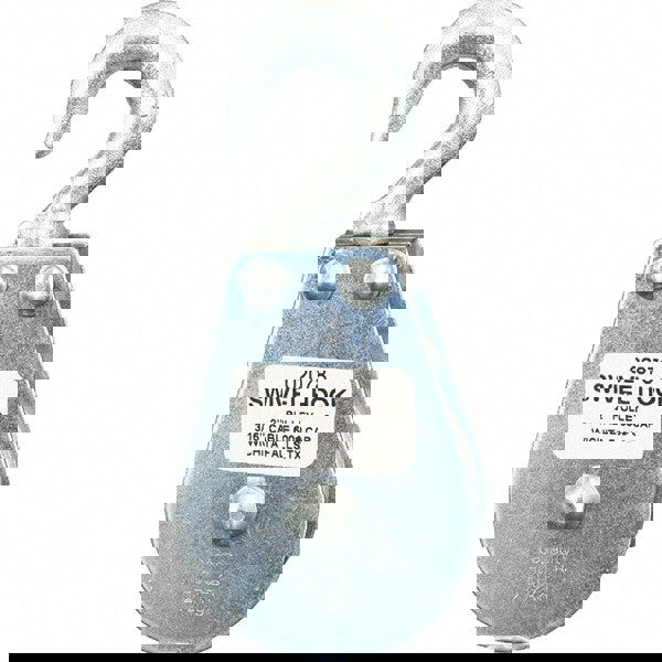 600 Lbs. Load Limit, Swivel Hook Block